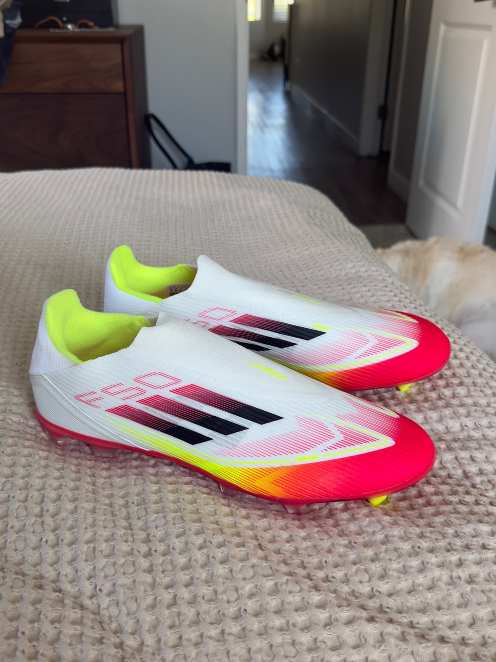 Adidas F50 firm ground cleats, new never worn us 11